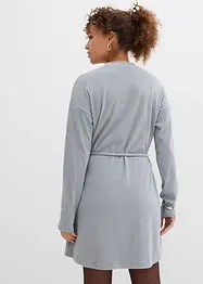 Robe courte et côtelée, bonprix