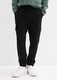 Pantalon de jogging avec poches cargo, loose, bonprix