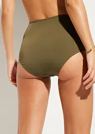 Bas de bikini taille haute, échancrure normale, bonprix