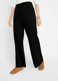 Pantalon large à pinces et taille élastiquée, bonprix