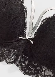 Soutien-gorge à coques et lanières brillantes amovibles, bonprix