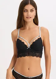 Soutien-gorge à coques et lanières brillantes amovibles, bonprix