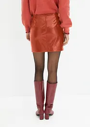 Mini-jupe enduite, bonprix