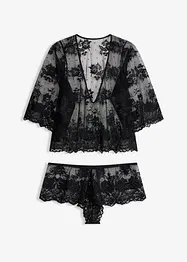 Top à manches longues + shorty (Ens. 2 pces.), bonprix