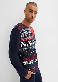 Pyjama 100% coton manches longues, bonprix