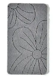 Tapis de salle de bain tufté avec motif en relief, bonprix