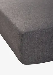 Drap housse effet lin, bonprix