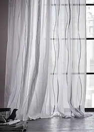 Voilage avec imprimé vague (1 pce), bonprix