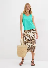 Lot de 2 débardeurs 100% coton, bonprix