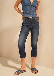 Jean ultra-doux slim, 7/8, bonprix