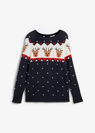 Pull de Noël renne, bonprix