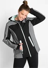 Veste softshell déperlante avec détails réfléchissants, bonprix