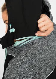 Veste softshell déperlante avec détails réfléchissants, bonprix