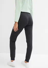 Pantalon de jogging à finitions élastiquées, bonprix