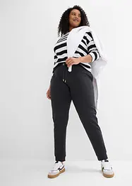 Pantalon de jogging à finitions élastiquées, bonprix