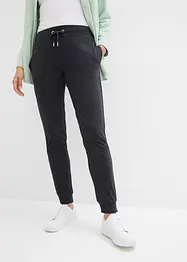 Pantalon de jogging à finitions élastiquées, bonprix