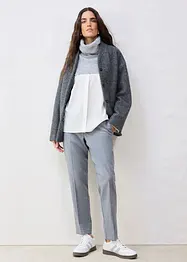 Écharpe col roulé en laine d’alpaga mélangée, bonprix