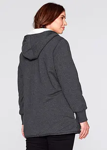 Veste sweat avec polaire, bonprix