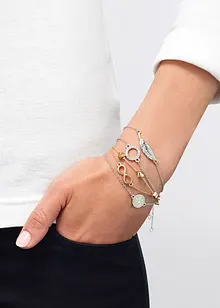 Set de bracelets (Ens. 5 pces.), bonprix