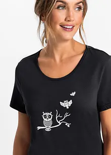 Pyjama avec corsaire et t-shirt, bonprix