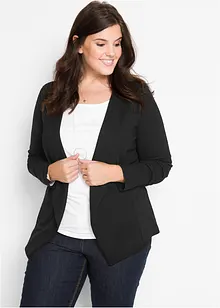 Blazer en jersey viscose mélangée, bonprix