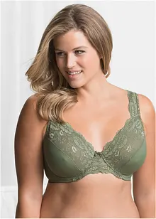 Lot de 2 soutiens-gorge minimiseurs à bretelles rembourrées, bonprix