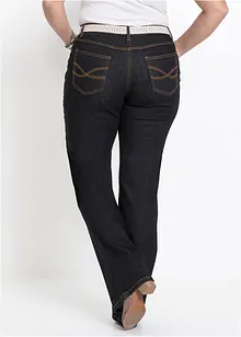 Jean bootcut taille haute, stretch, bonprix