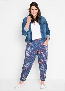 Pantalon sarouel avec taille confortable, bonprix