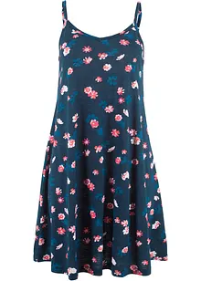 Robe en jersey à imprimé floral, bonprix