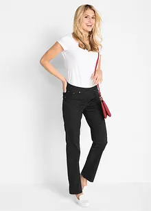 Pantalon à enfiler avec taille confortable, Straight, bonprix