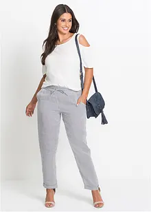 Pantalon en lin, bonprix