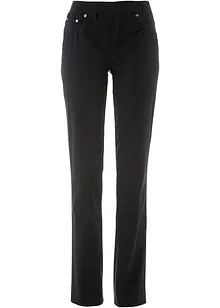 Pantalon à enfiler avec taille confortable, Straight, bonprix