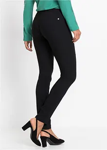 Pantalon extensible en bengaline, taille courte, bonprix