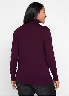 Pull à col roulé en fine maille, bonprix