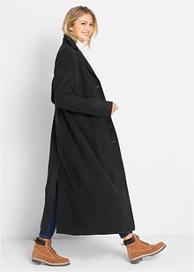 Manteau femme tendance | La collection bonprix Manteau long matelassé aspect diamant noir bpc bonprix