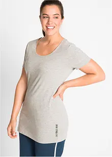 Long t-shirt de sport (lot de 2), bonprix