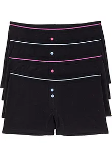 Lot de 4 boxers femme, bonprix