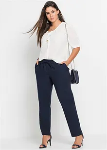 Pantalon en lin, bonprix