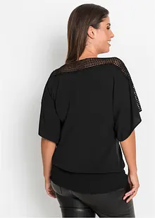 Blouse à dentelle, bonprix