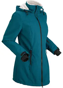 Veste longue outdoor fonctionnelle avec polaire peluche, imperméable, bonprix