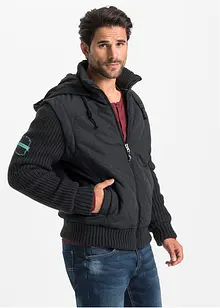 Blouson avec manches en maille, bonprix