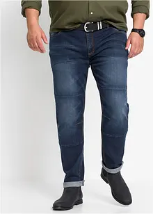 Jean extensible Regular Fit coupe confort pour le ventre, Tapered, bonprix