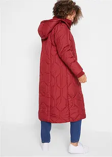 Manteau long matelassé avec surpiqûres diamant, bonprix