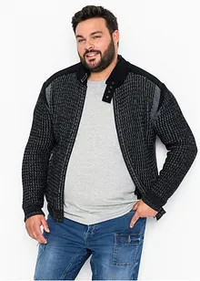 Gilet en maille texturée, bonprix