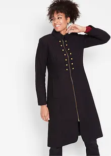 Manteau style militaire avec teneur en laine, bonprix