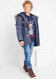 Pull de Noël en fine maille, bonprix