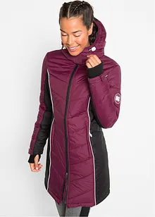 Manteau de ski matelassé fonctionnel, imperméable, bonprix