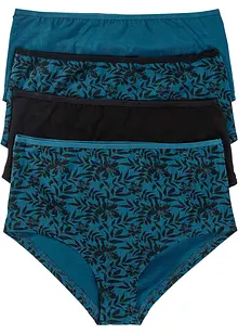 Lot de 4 culottes Maxi coton, bonprix
