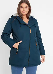 Veste avec fourrure peluche, doublure, bonprix