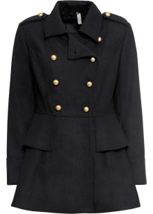 manteau court militaire femme